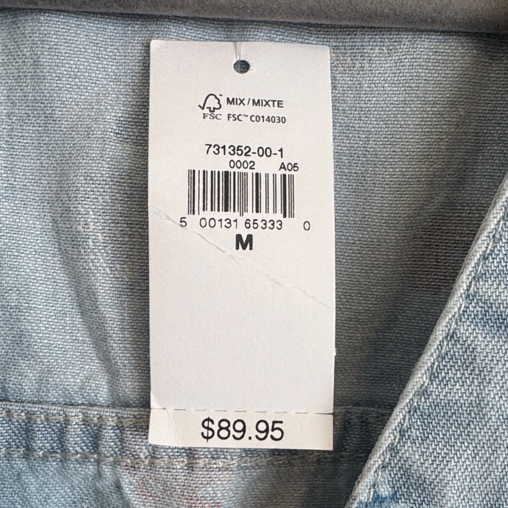 Pleated denim floral maxi dress - Picture 3 of 6